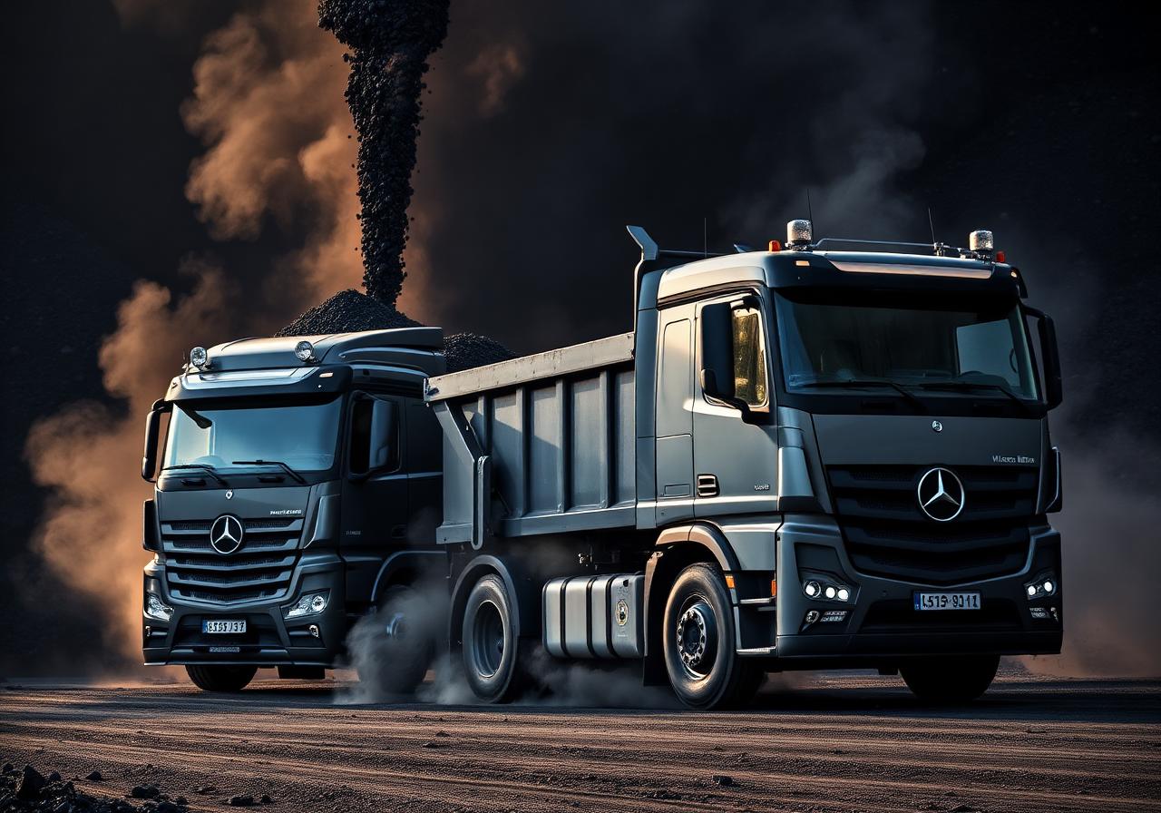 Side Tipper Coal